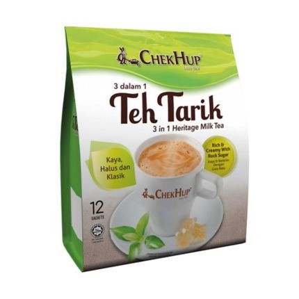 

B0621D Chek Hup 3 In 1 Malaysian Tea (Teh Tarik) Malaysia @12 Sachet 054