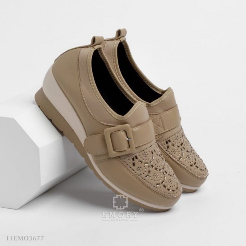 ORIGINAL EMORY Ayarra 11EMO 3677 SEPATU WEDGES WANITA