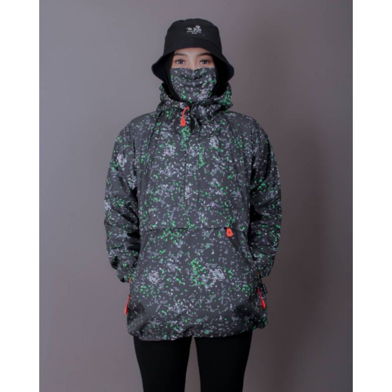 GRATIS MASKER JAKET CAGOULE PRIA UNISEX SUBLIME FULL PRINTING - JAKET WATERPROOF GUNUNG ANTI AIR