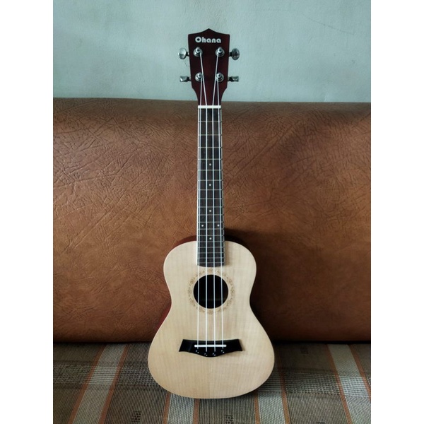 [PROMO PAKET] ukulele 23 " type concert merk Ohana+softcase+capo+senar