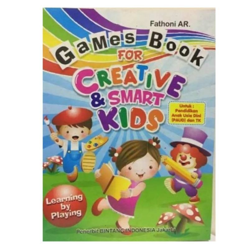 Buku Anak,Games Book for Creative &amp; Smart KIDS