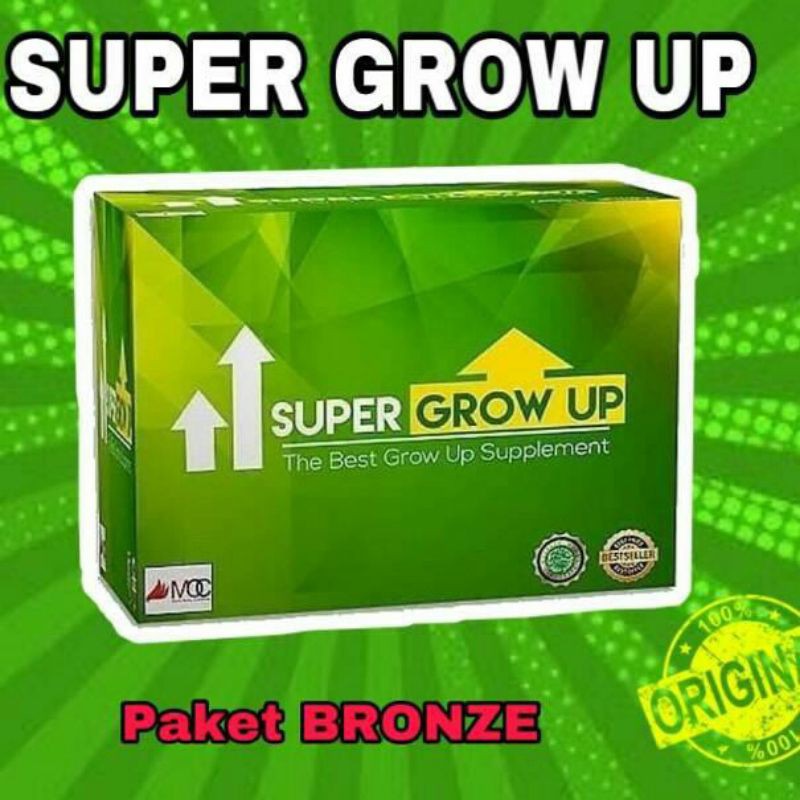 SUPERGROWUP - PENINGGI BADAN SUPER GROW UP ORIGINAL SUPER GROW UP PENINGGI BADAN