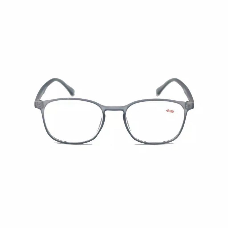 Kacamata Minus Kotak Grey Pria Dan Wanita VQ 722
