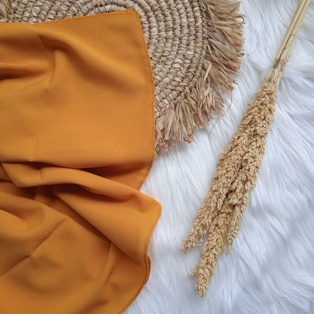 PROMO Pashmina Instan Tali Diamond Italiano 150x75cm-Pash 150.Tali Mocca