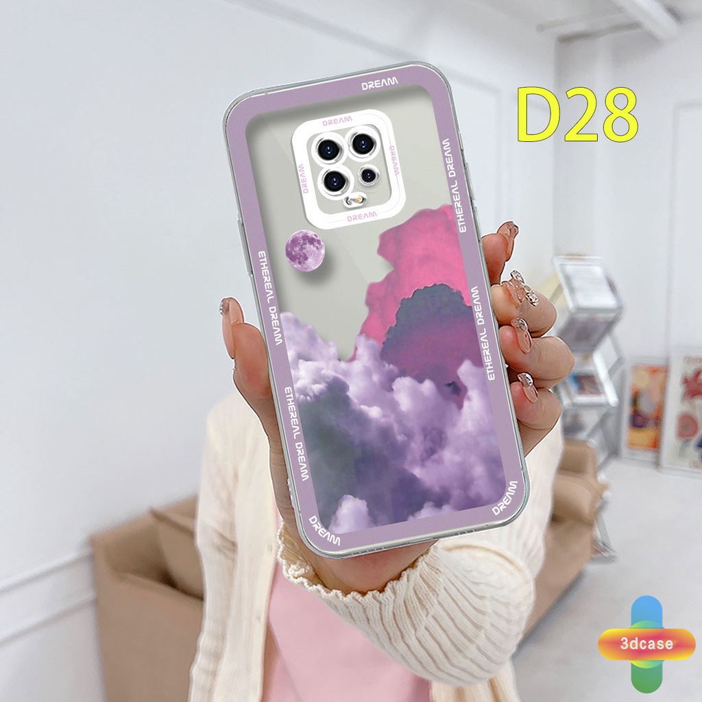 Casing Soft Case Xiaomi Redmi 9C NFC 9A 9i 9T 9AT 9 PRO Power 9ACTIV 10X POCO C3 C31 M2 PRO Redmi Note 9 8 10 10S 9 10 PRO MAX 9S 11  Xiaomi Redmi POCO X3 NFC X3 PRO 10 Prime Ins Colorful Clouds Transparent Case