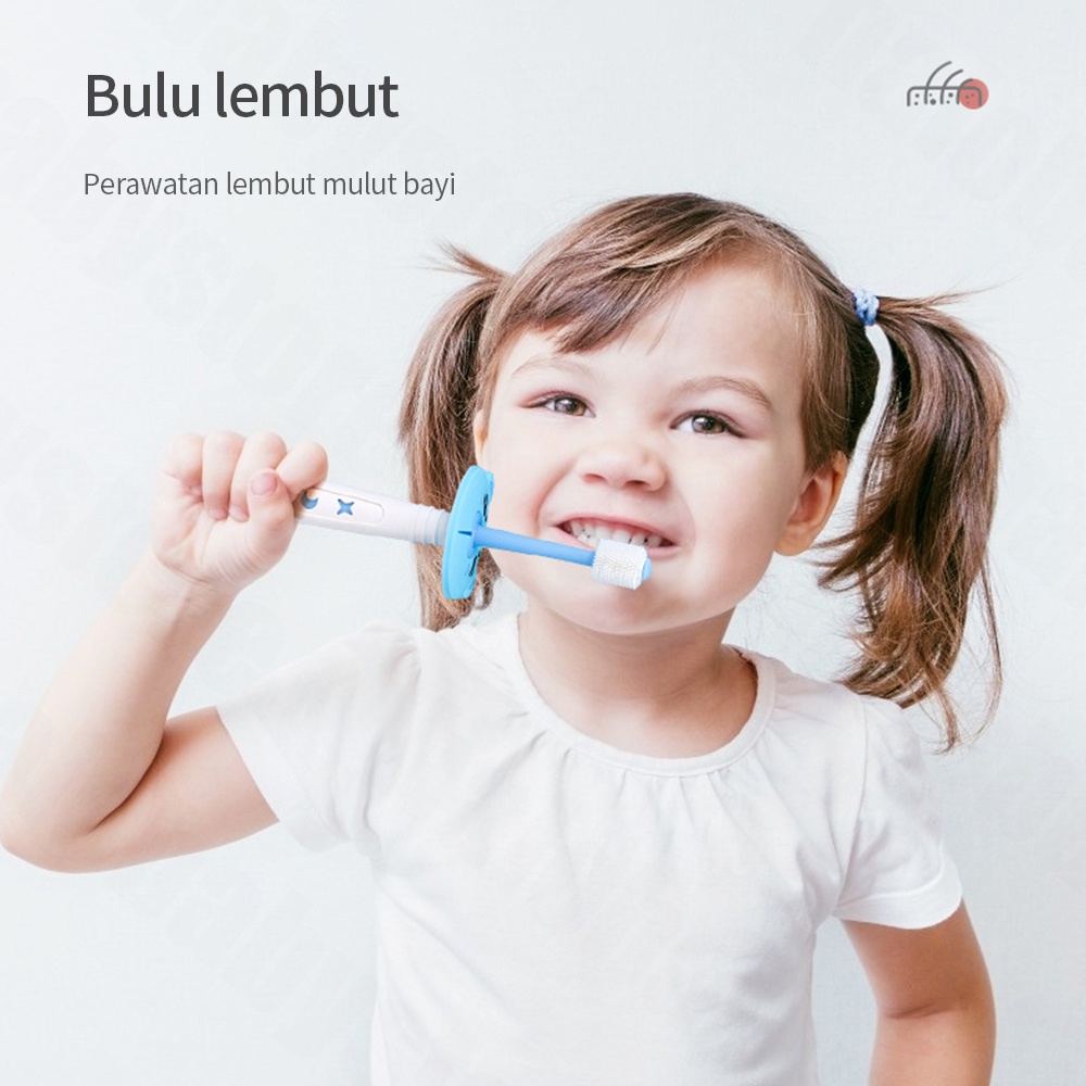 Halobaby 360 Baby Toothbrush / Sikat Gigi Bayi Silicon