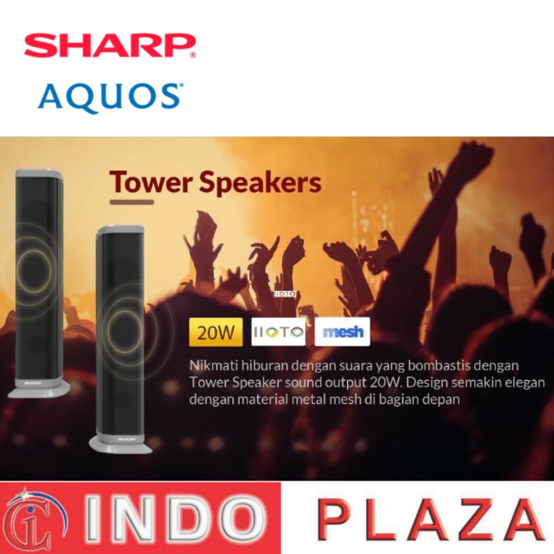 TV SHARP 32 inch 2T-C32BD1i-TG NEW 2022 TOWER SPEAKER DIGITAL (LUAR MEDAN)