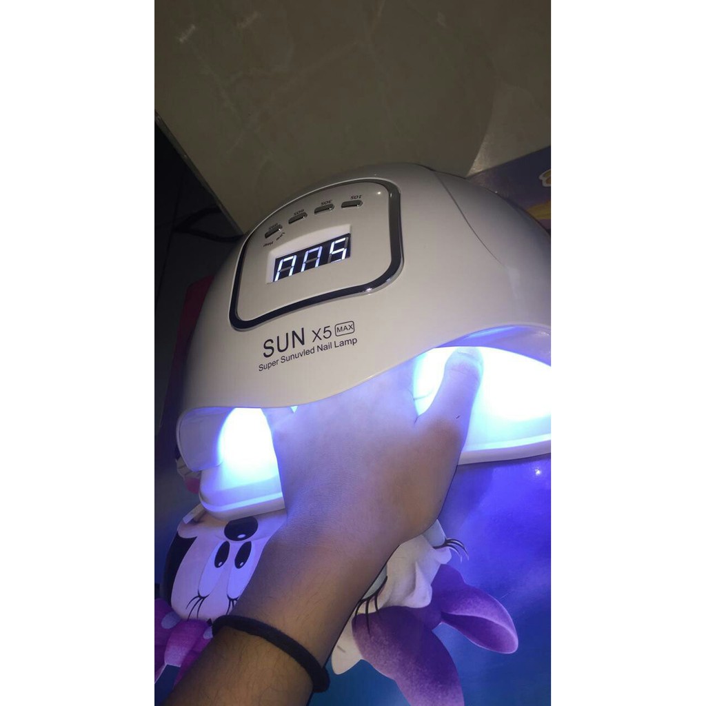 SD8i Pengering Kutek Kuku Gel 180w 54w Smart Nail Lamp LED Light Hard Gel Manicure pengering kutek kuku elektrik termurah LCD Display New Style LED Sinar UV Nail Dryer Art Manicure Biutte.co SUN-X 120w SUNUV Sun3