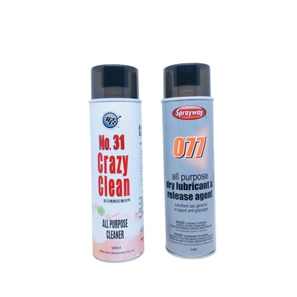 Sprayway Spotlifter Aerosol penghilang noda minyak pada pakaian kain untuk konveksi garment Best Quality