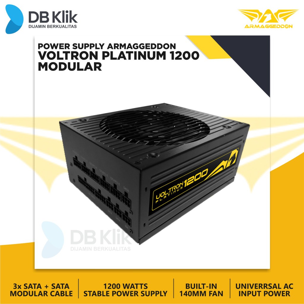 Power Supply Armaggeddon Voltron Platinum 1200 Modular