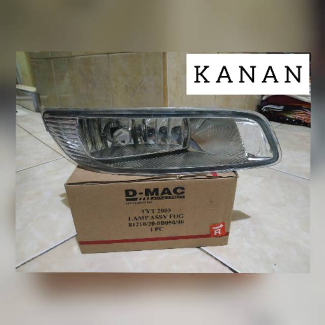 Lampu kabut foglamp kijang kapsul 2003 keatas kanan