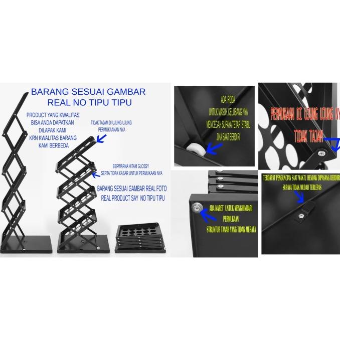 

Rak Brosur Besi 4 Susun Hitam Terlaris