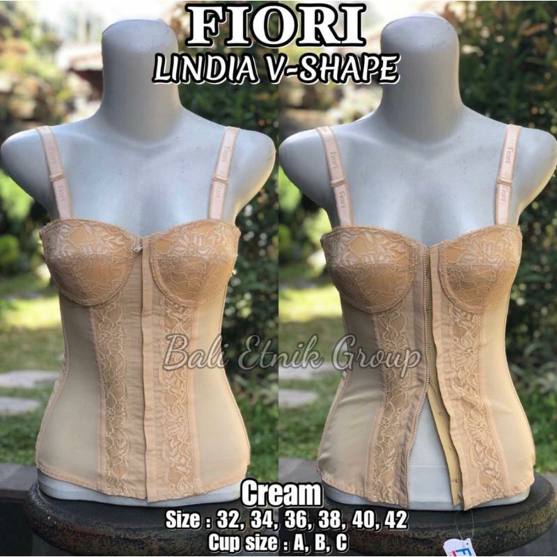 LINDIA V SHAPE LONGTORSO FIORI ORIGINAL | KORSET LONGTORSO | pelangsing badan