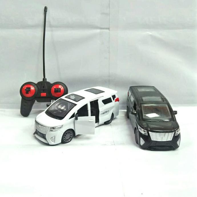 RC MOBIL ALPHARD / MAINAN ANAK REMOT CONTROL - HITAM