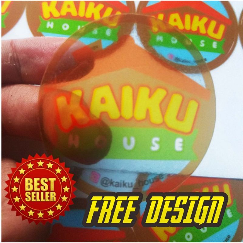 

Stiker Logo Label Vinyl Tahan Air (Waterproof)