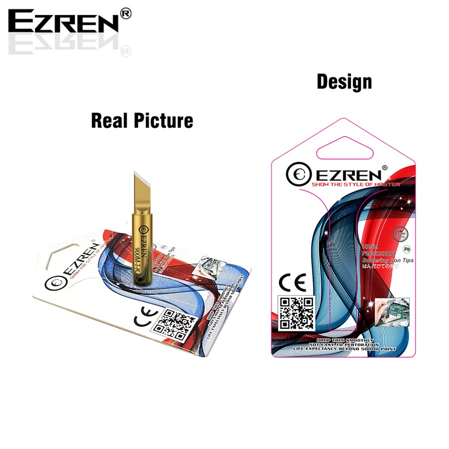 Ezren EZ-0837 Mata Solder Station 936 900M-T-K Gold Pisau