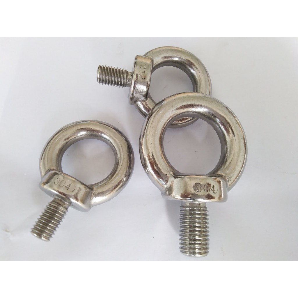 EYE BOLT STAINLESS M12