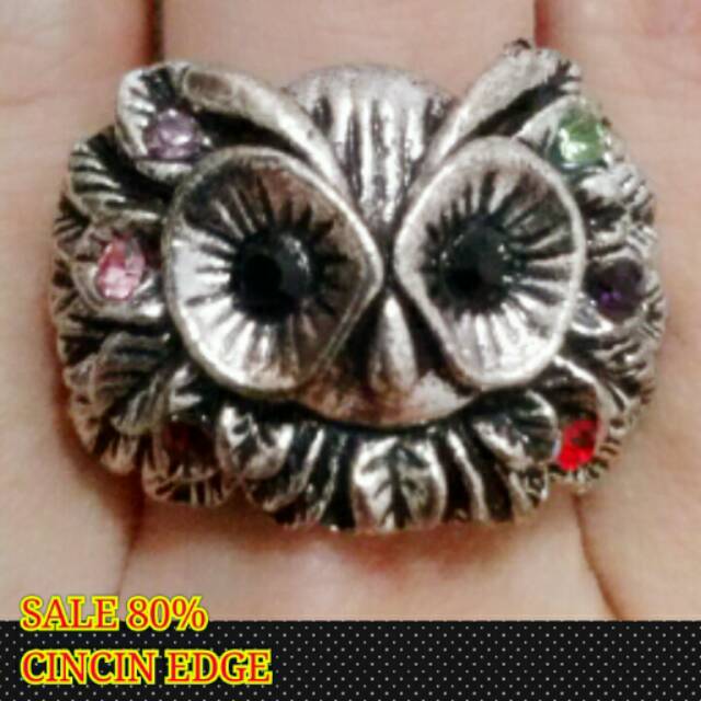Cincin Aksesoris Owl SALE 80%
