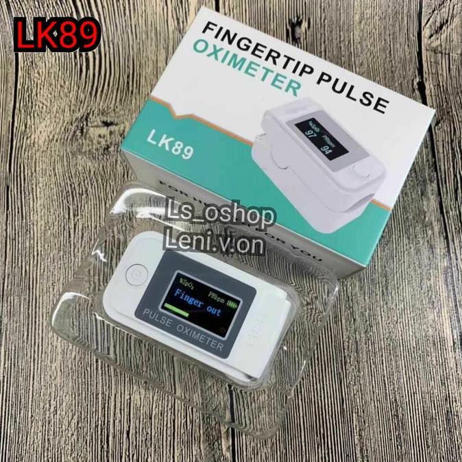 Pulse Oximeter Lk89 Oximetry / Oxymeter Lk 89 Putih White Termurah