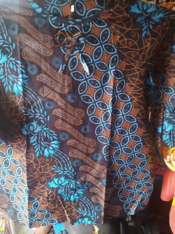 Atasan Batik Dolby Dolbi Dobby Doby Tenun Sutra Tulis Halus Katun Atbm Baron ,sarombit Atasan