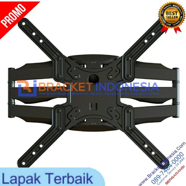 Bracket TV UHD LED CURVED NB P5 ori Swivel 4 Arah 43 49 50 55 60