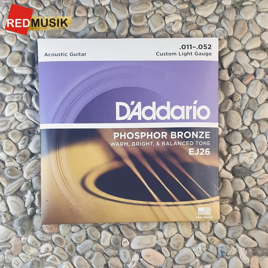 Senar Gitar D'addario EJ26 Senar D-Addario EJ26