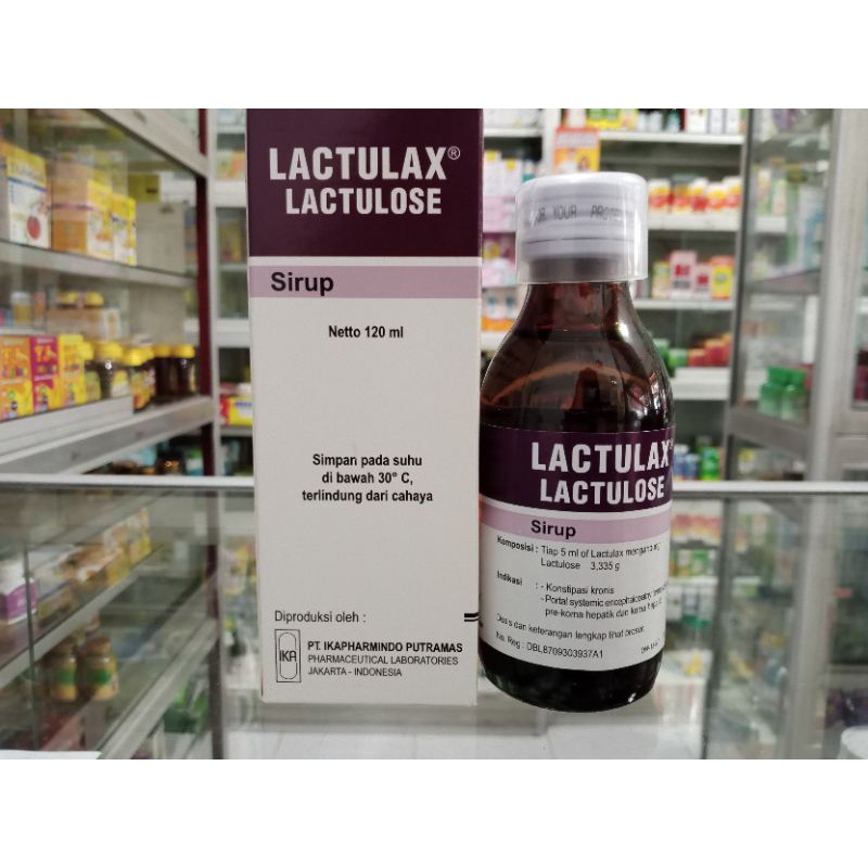 LACTULAX LACTULOSE SIRUP 120ML - ED 10/2024