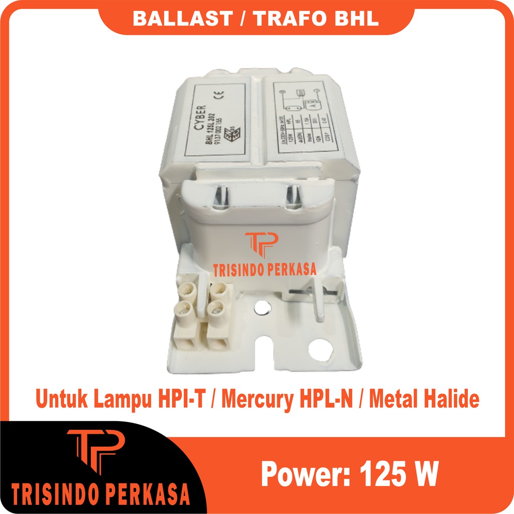 Ballast / Trafo BHL 125L 125W 125 watt