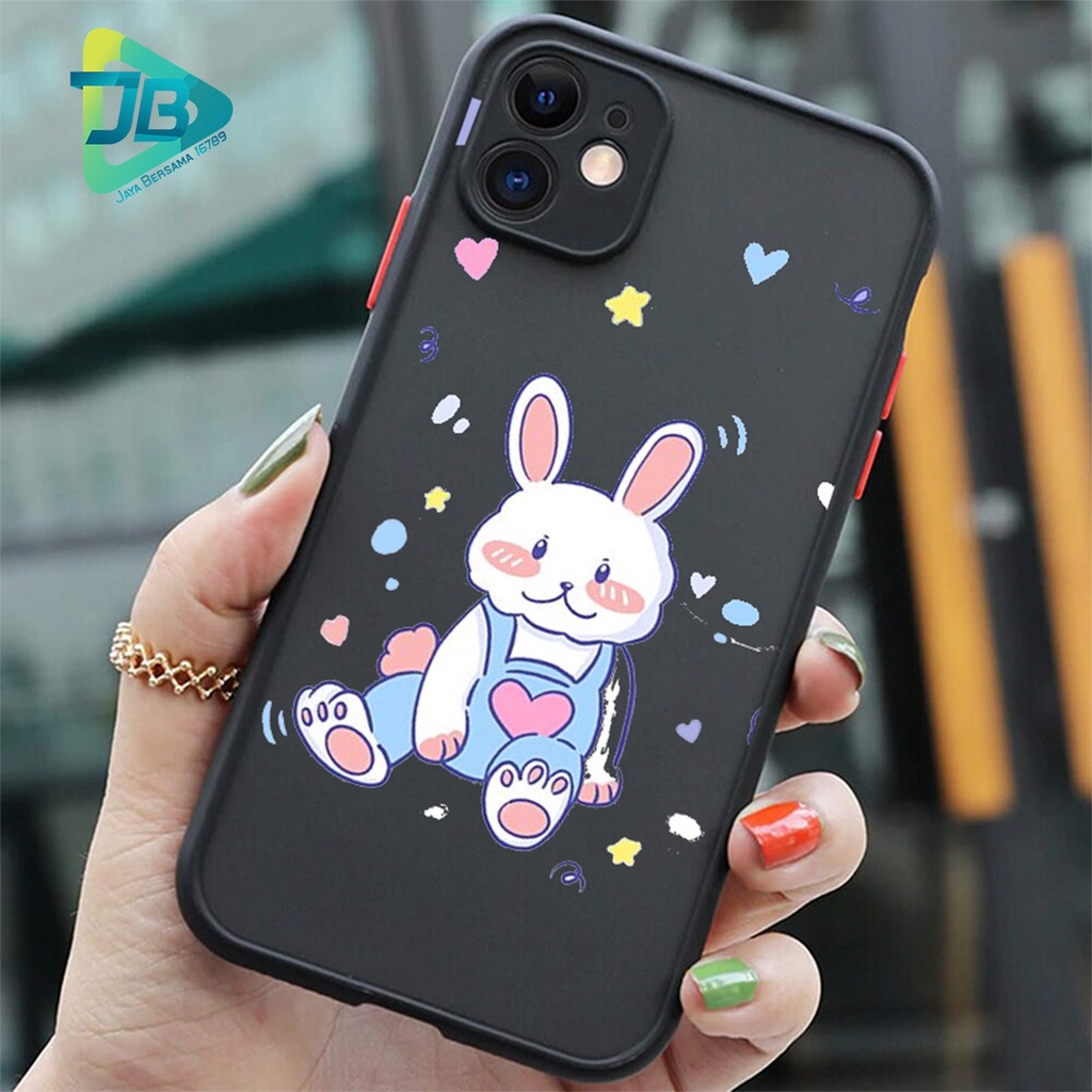 SOFTCASE DOVE KELINCI OPPO VIVO SAMSUNG XIAOMI REALME IPHONE ALL TYPE JB5008