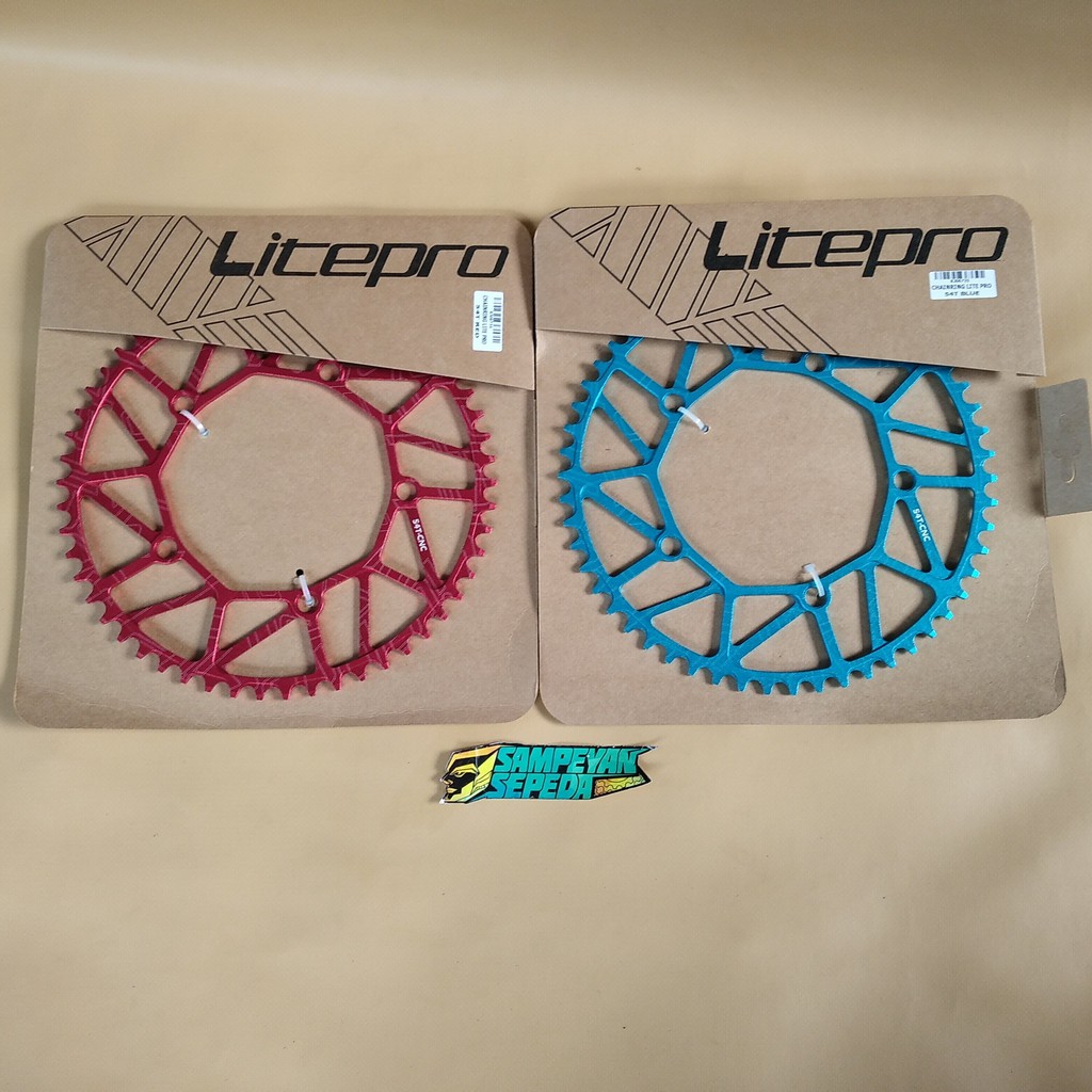 Chainring Litepro 58T chainring Sepeda Lipat Seli