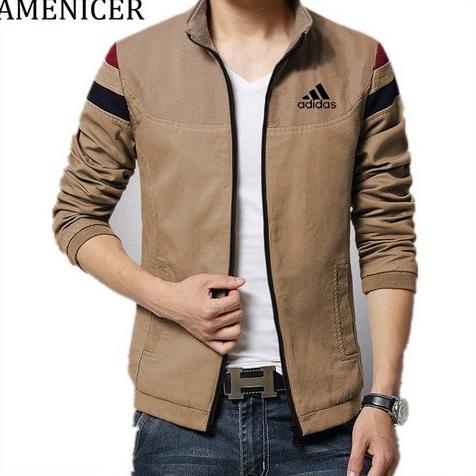 [Jaket Adidas Coklat CL] jaket pria babyterry coklat