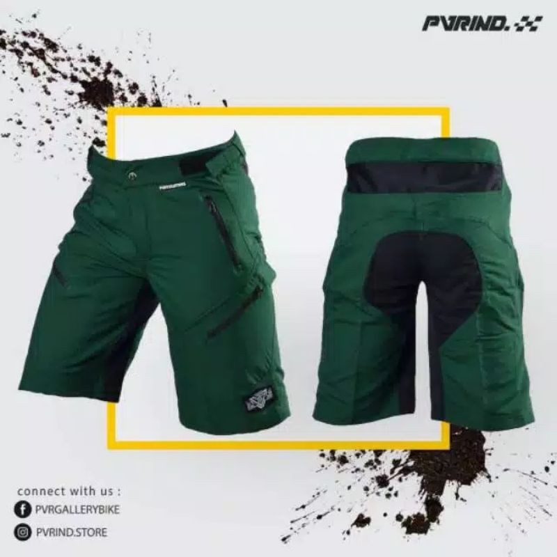 Celana sepeda PVR IND PANT AM 710 HIJAU