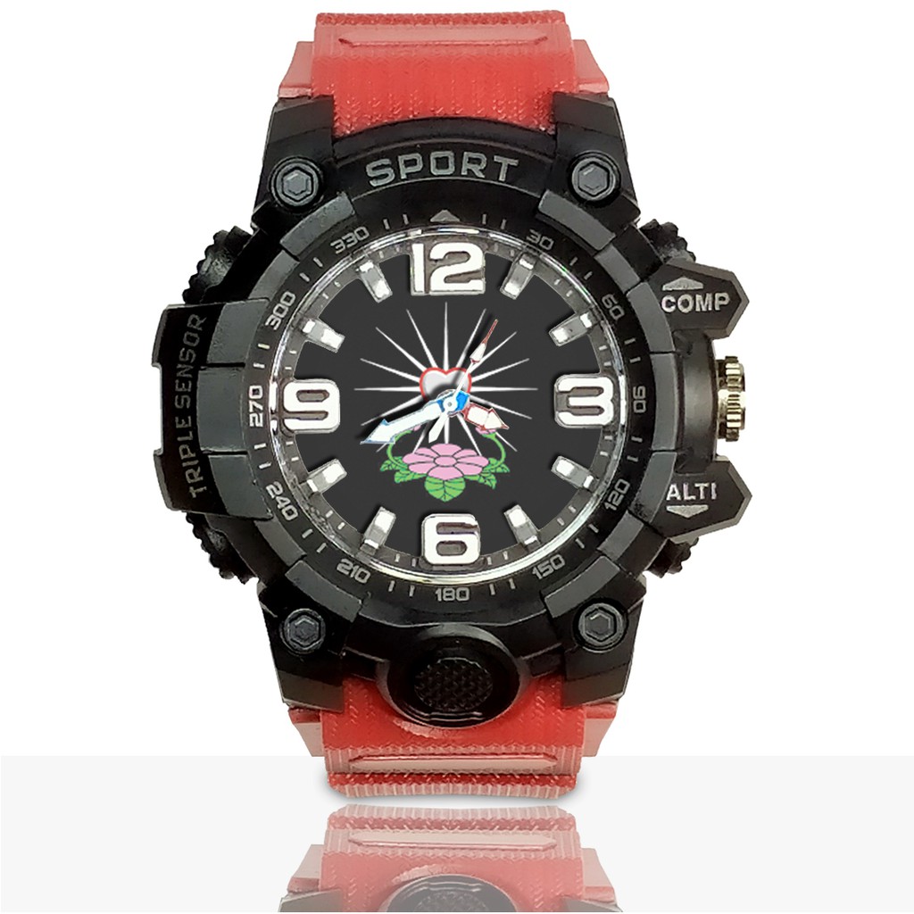 Jam Tangan Custom PSHT Ruber- Water Resistant