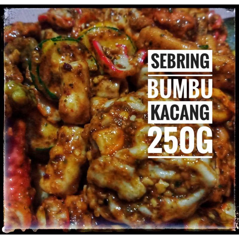 

250gram sebring cikruh bumbu kacang pedas daun jeruk / potato / makaroni / siomay / basreng / seblak cikruh