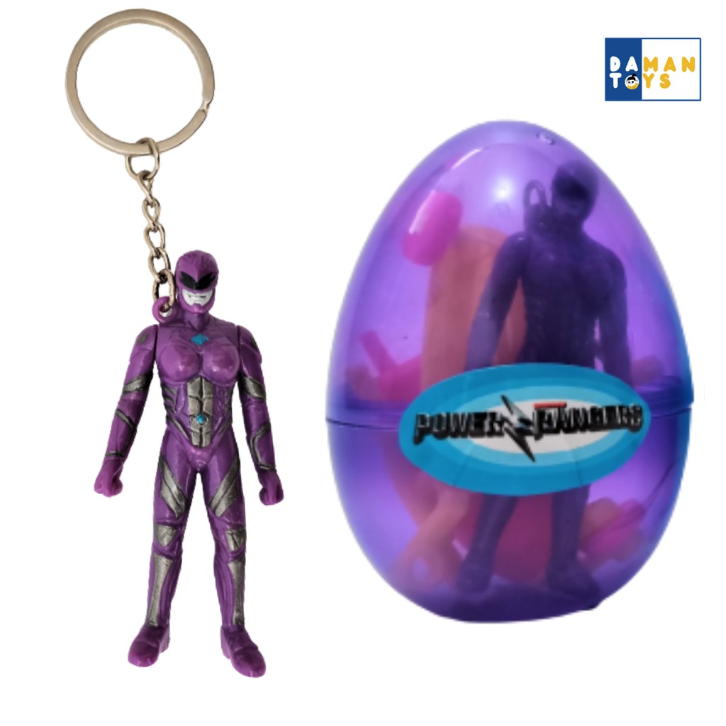 Egg Suprise Power Rangers/Action figure Power Rangers/Keychain Gantungan Kunci