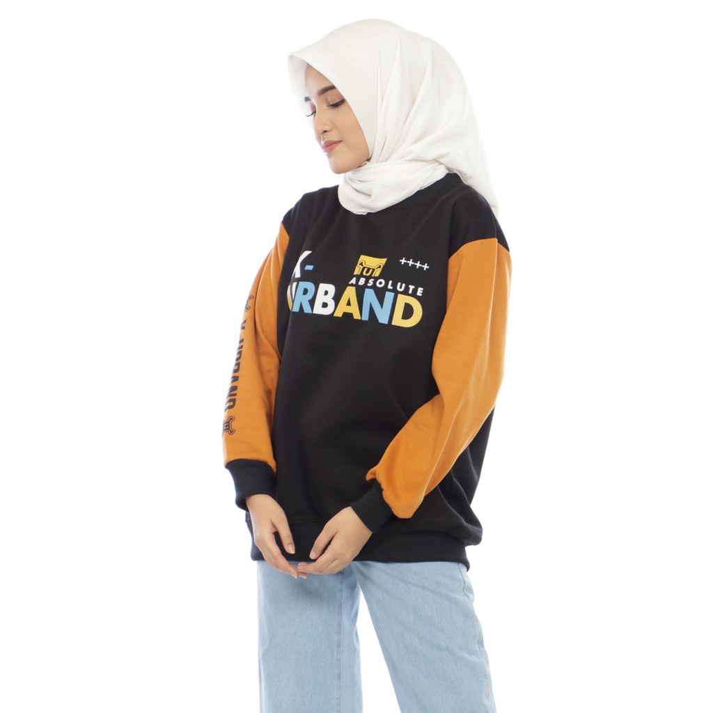 X Urband Sweater Wanita Zerkia Crewneck A111