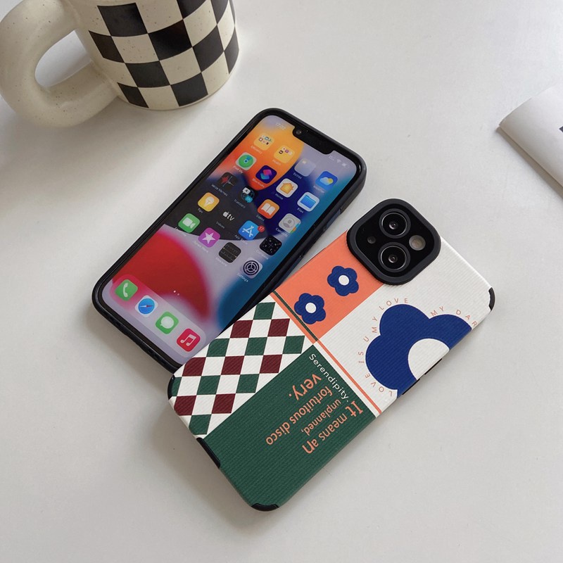 Soft Case Motif Bunga Untuk iPhone 7 8 Plus X XR SE 2020 XS Max 11 13 Pro Max