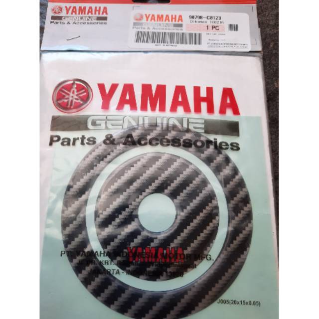 HOT SALE!!!! Emblem tutup tangki byson ori / logo tutup tangki byson asli yamaha 90798 C0123