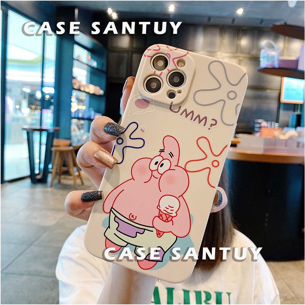 Case Casing Samsung Note 10 10 Pro 20 20 Ultra Soft Case Square Edge Silicon Case Spongebob Patricks