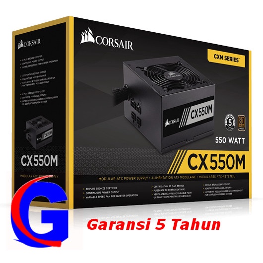 Power Supply Corsair CX550M 550 watt