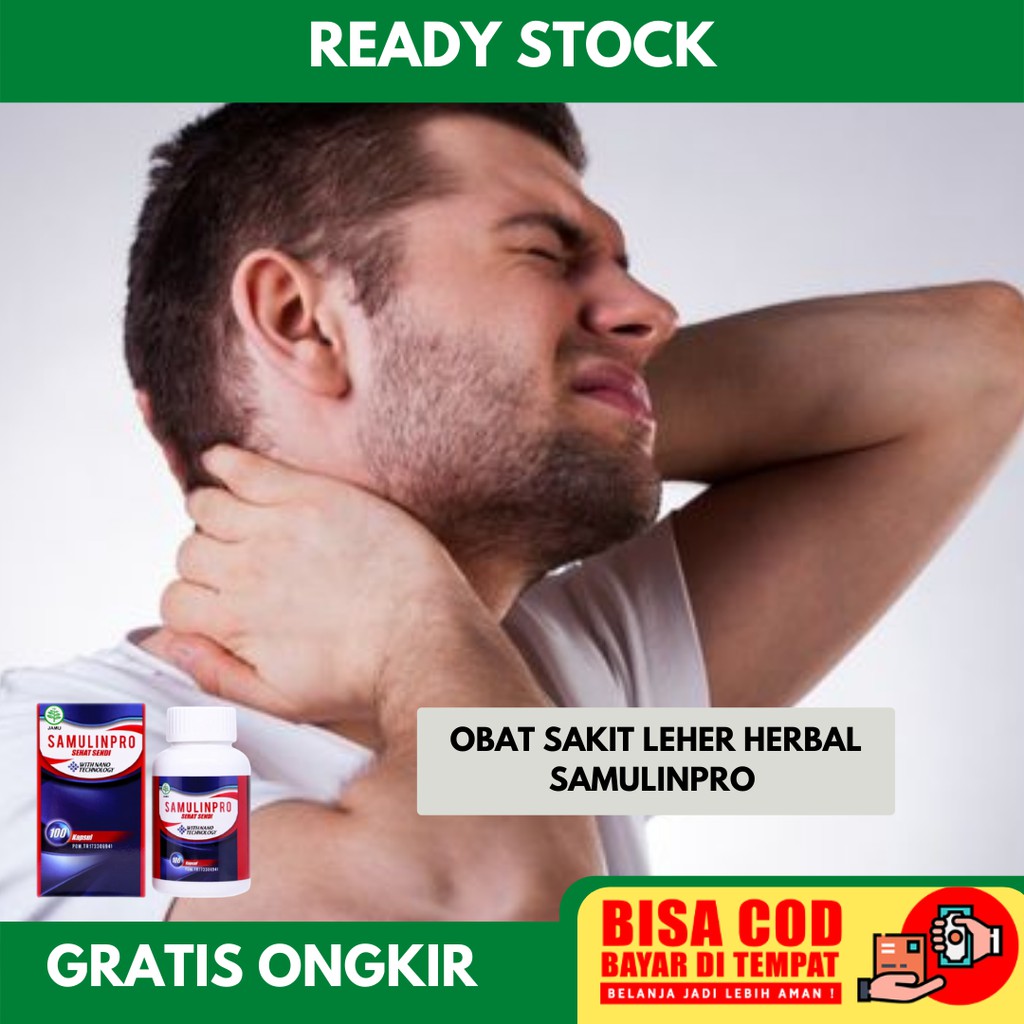 Obat Sakit Leher Sebelah Kiri Kanan Belakang Depan Leher Kaku Dan Mudah Pegal Sakit Menengok Shopee Indonesia