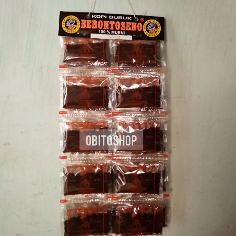 

Kopi Berontoseno Sachet Isi 50