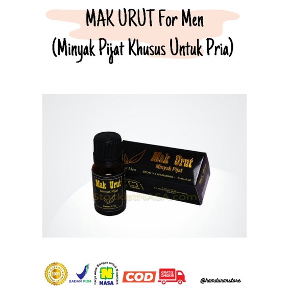 MAK URUT Minyak Pijat Khusus Pria || mak urut || mak urut nasa || mak urut nasa asli original || pem