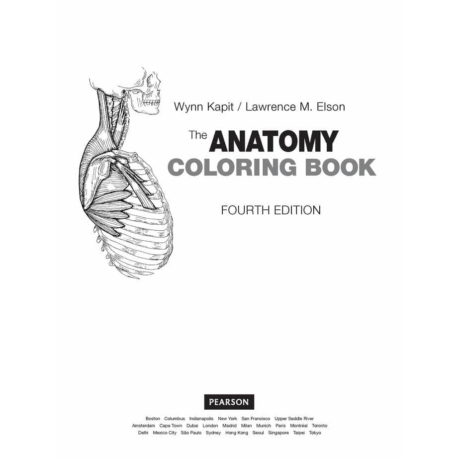 Download The Anatomy Coloring Book By Wynn Kapit Ebook E Book As569 Shopee Indonesia