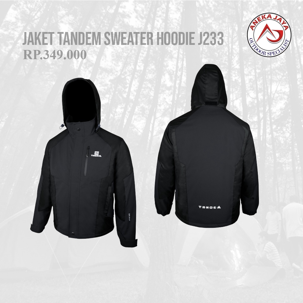 JAKET TANDEM J233 | JAKET TANDEM AKHOR | JAKET OLAHRAGA | JAKET GUNUNG