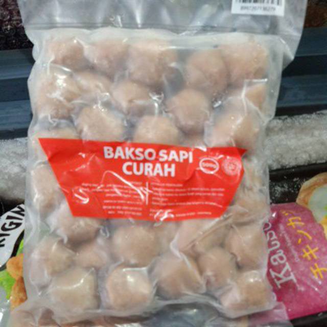 Jual Bakso Sapi Curah 500gr Shopee Indonesia