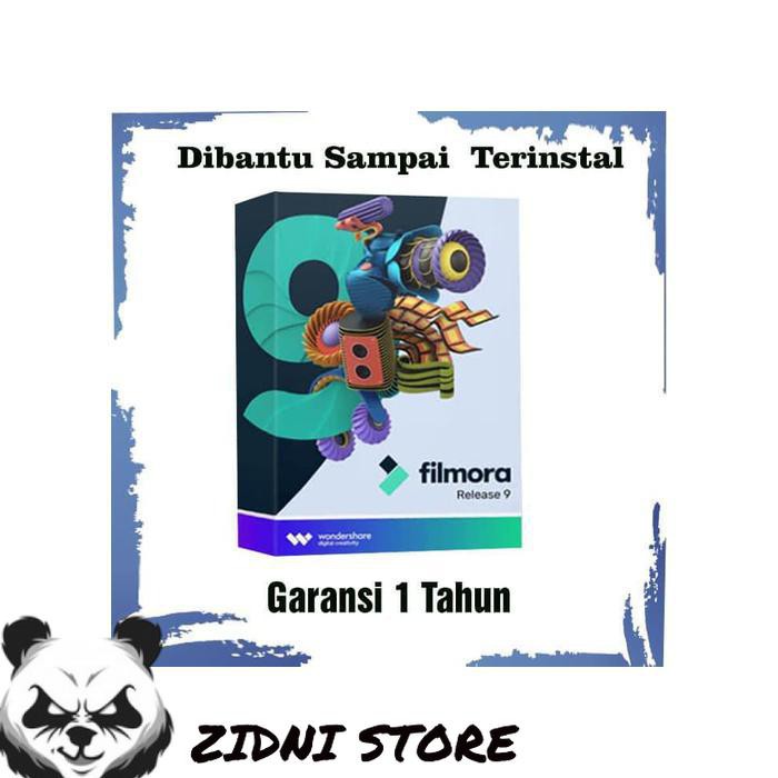 SOFTWARE APLIKASI SWA124 WONDERSHARE FILMORA UNTUK EDIT VIDEO FILMORA 9