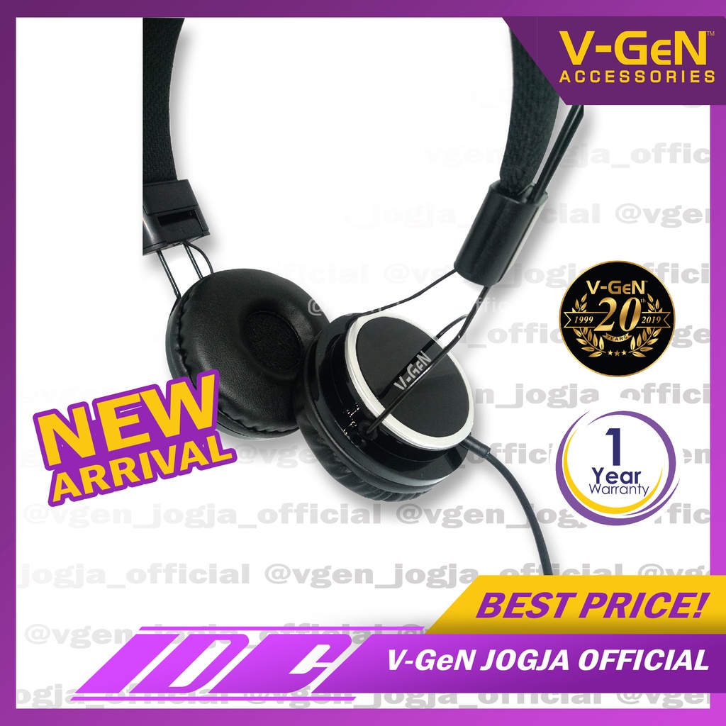 Headset V-GeN VHD1-06 Extra Bass VGEN