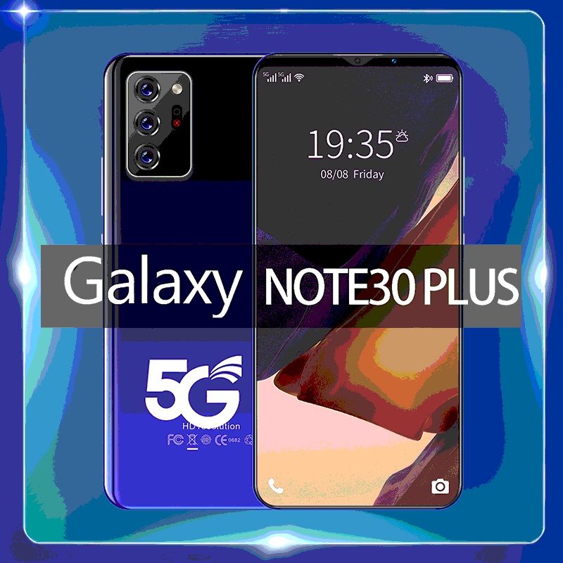 [Tersedia]Note30 Pro Smartphone Android Smartphone Layar Definisi Tinggi Pengenalan wajah SIM ganda