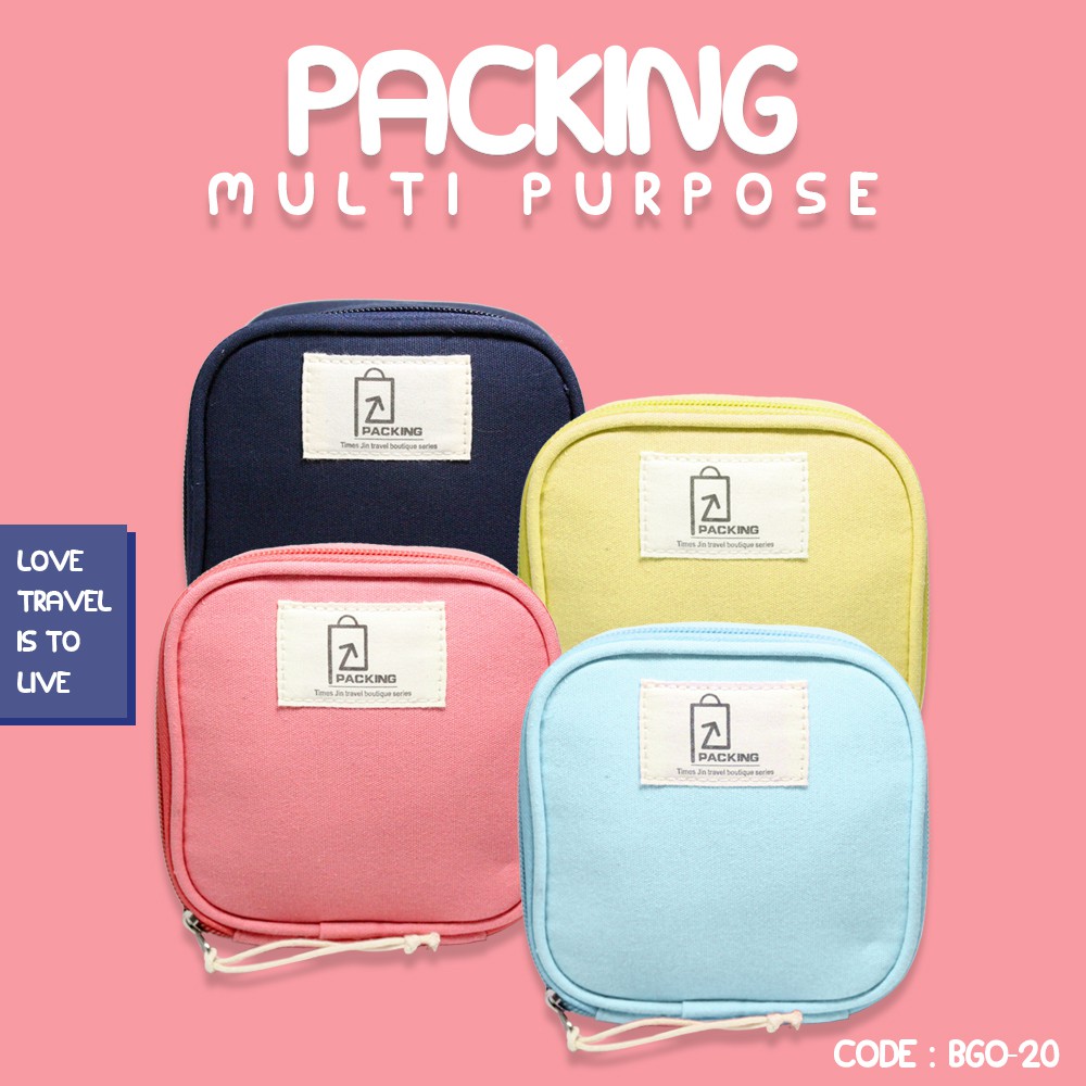 Multi Purpose Packing Organizer - Tas Serbaguna Korea - BGO-20